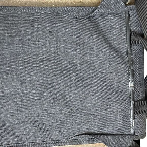 Brenthaven Collins Collection Vertical Charcoal Crossbody Messenger Bag - Picture 16 of 16